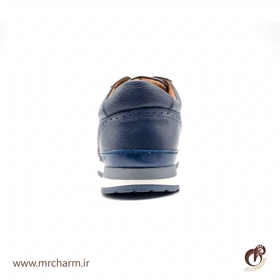 کتانی مردانه تمام چرم سالوادور mrc114-02