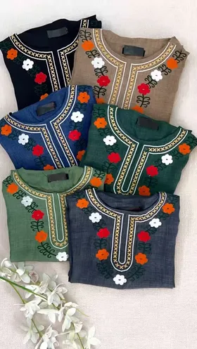 تونیک گلدوزی