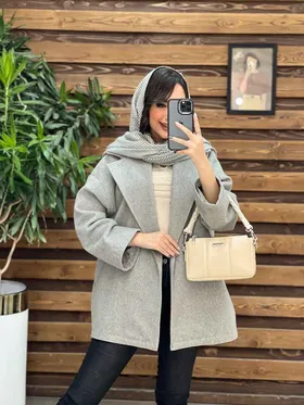 پالتو فوتر جلو ژیله دار