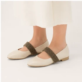کفش کالج زنانه مدل Flat shoes - 0269