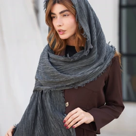 شال نخی دورریش سیمپل 20685