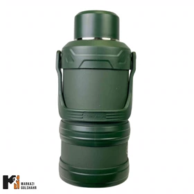 فلاسک استیل درب پیچی کد 1321-19 (سبز)