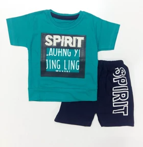 تیشرت و شلوارک پسرانه SPIRIT