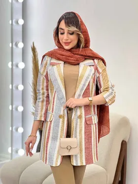 مانتو دو جیب نما کژال