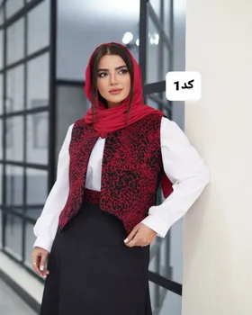 جلیقه شومیز دامن کد 2411