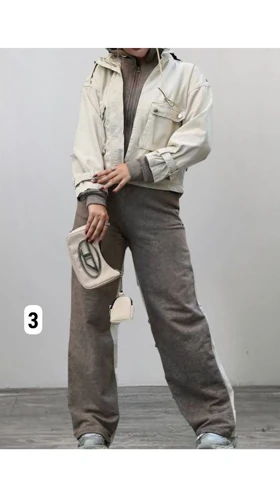 ست ترکیبی جین و دورس زنانه 908879