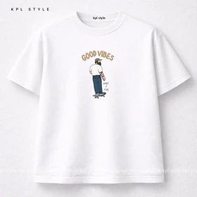 تیشرت باکسی 100٪ پنبه طرح (Brother Merle Rubbish) | کد 1374