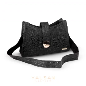 کیف دوشی زنانه چرم یلسان مدل آنجلا 138-GAN