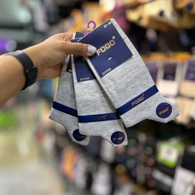 جوراب مردانه ساق بلند کلاسیک/code:9002_36