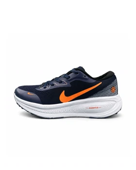 کفش کتانی مردانه مدل رانینگ نایکی زوم ایکس سرمه ای نارنجی NIKE ZOOM X