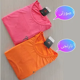 ست ورزشی زنانه نیم‌تنه فینگردار و لگ