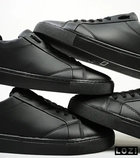 کفش کتانی مردانه مشکی BERSHKA