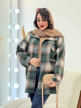 شکت چهارخونه تک جیب شینا