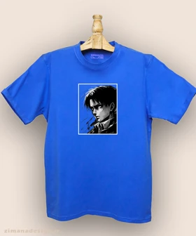 تیشرت مردانه و زنانه طرح اتک آن تایتان شخصیت ارن نیگر کد 929