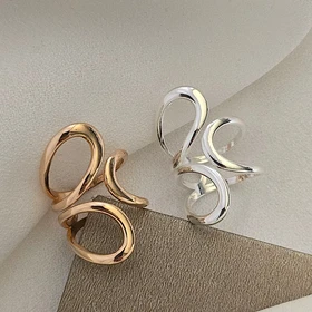 انگشتر زنانه مینیمال کد 229