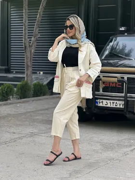 مانتوکتی سرجیب سرخابی