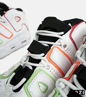 کفش کتانی مردانه و زنانه سفید NIKE Air More Uptempo '96