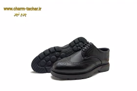 کفش لوفر طرح بروژ چرم طبیعی si122