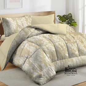 سرویس روتختی مخمل شانل طلاکوب مدل BO