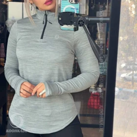 نیم زیپ زنانه فینگر دار COCO SPIRIT