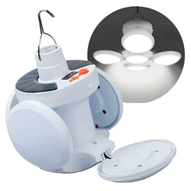 چراغ اضطراری شارژی خورشیدی تاشو ویژه