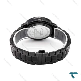 ساعت اسکمی مردانه رینگی مشکی قرمز لوزی Skemi-6543-G