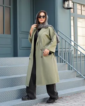 بارانی عبایی کد 3360
