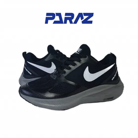 کفش اسپرت و رانینگ مردانه برند نایکی مدل شیلد nikeمشکی طوسی کد 39