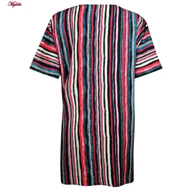 تونیک زنانه راه راه ماییلدا کد 5195-9