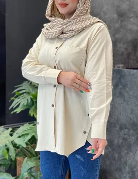 مانتو لینن نازنین کد : 100243