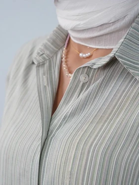 شومیز زنانه لوکه Lokke کد 00087 (سبز)