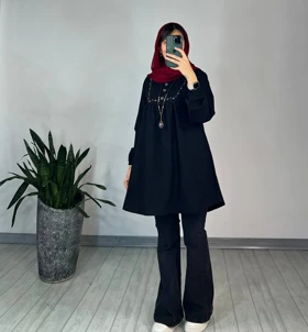مانتو گلدوزی گیسو 5