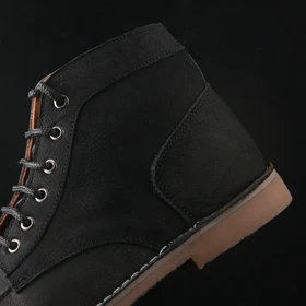 نیم بوت مردانه چرم یلسان مدل اریس کد 510-HRSG