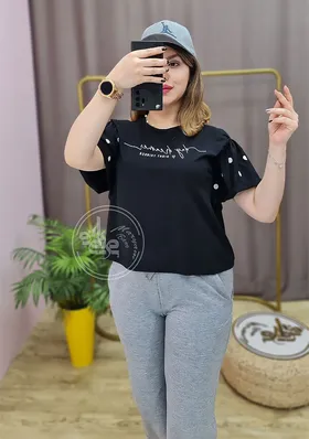 تیشرت کراپ پروانه