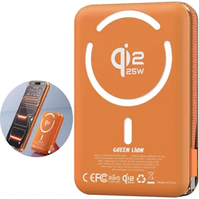 پاور بانک 10000 وایرلس گرین لاین Green Lion مدل GL-PX95 توان 35 وات