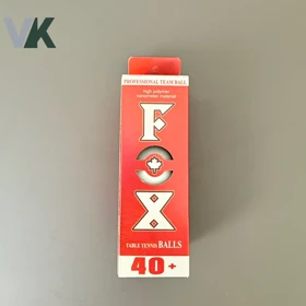 توپ پینگ پنگ 7 ستاره برند FOX بسته 3 عددی شناسه 10100312