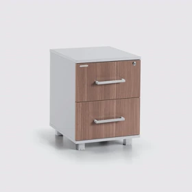 فایل دو کشوی دنیته مدل افق - Dfj224 (سفید)