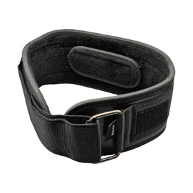 کمربند بدنسازی ریباک مدل ELM- 403E1130 چسبی مشکی