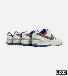 کفش کتانی بزرگ پا کرم سبز قرمز نایک Nike Gama Force Sail