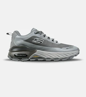 کفش کتانی طبی ورزشی طوسی SKECHERS max protect مدل 7790