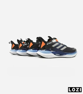 کفش کتانی مردانه و زنانه مشکی سرمه ای ADIDAS Solar disk