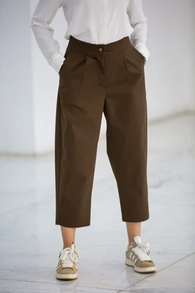 شلوار خمره ای کمر نما