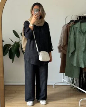 ست مانتو شلوار طناز 1