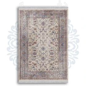 فرشینه از جنس پارچه هازان مخمل ترک طرح گلیم برند دفه کد DDGG 111