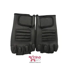 دستکش نیم پنجه چرم (تاکتیکال و ورزشی)