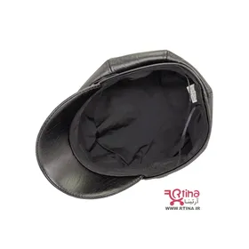 کلاه چرم دخترانه زنانه مدل هشت ترک نقابدار
