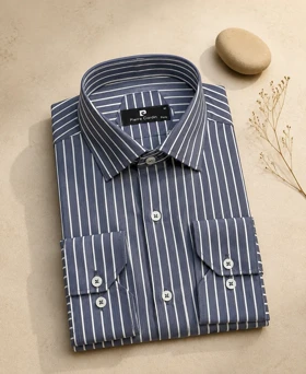 پیراهن 030122 PIERRECARDIN آبی