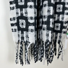 شال پاییزه موهر طرح مربعی 20519