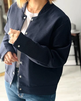 جکت dotty (سرمه ای)