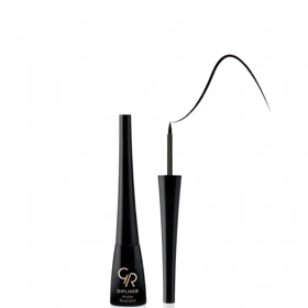 خط چشم مایع ضد آب گلدن رز مدل Waterproof Black حجم 5 میلی‌لیتر